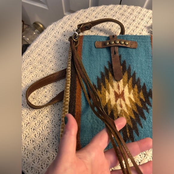 EUC McFadin Southwestern Pendleton-Style Bag - Picture 2 of 9